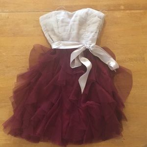 Strapless Formal Dress. Size 3.